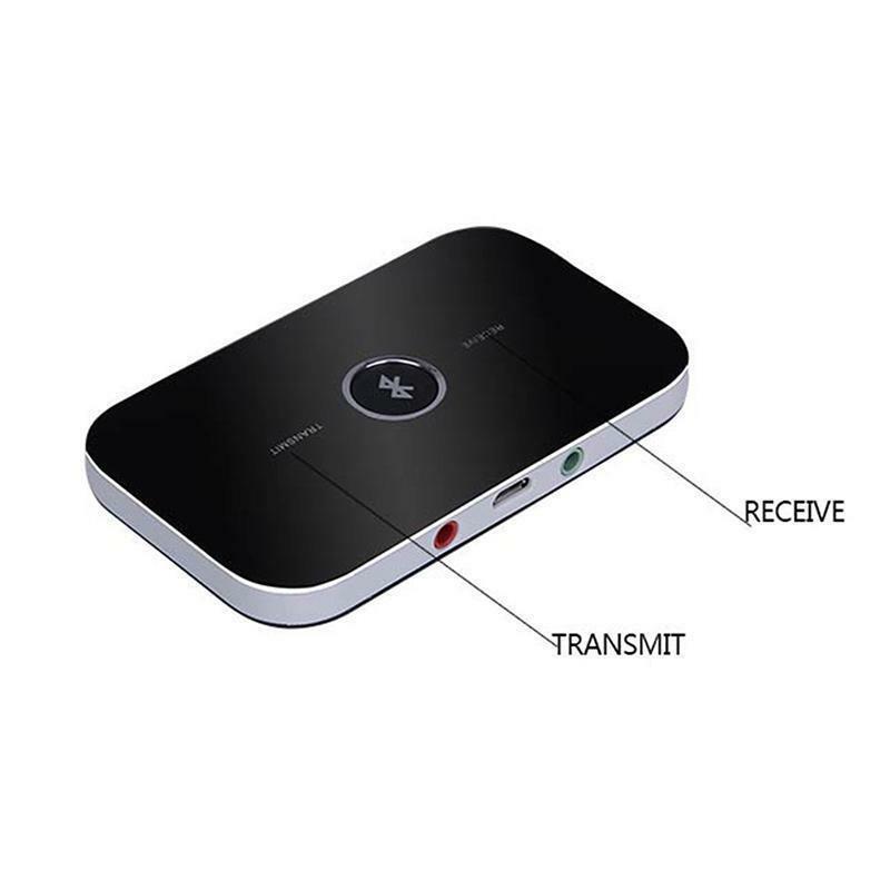 TEQ HIFI Wireless Bluetooth Audio Transmitter Receiver 3.5mm or RCA Music Adapter 2 in1 TEQ HIFI Wireless Bluetooth Audio Transmitter Receiver 3.5mm or RCA Music Adapter 2 in1